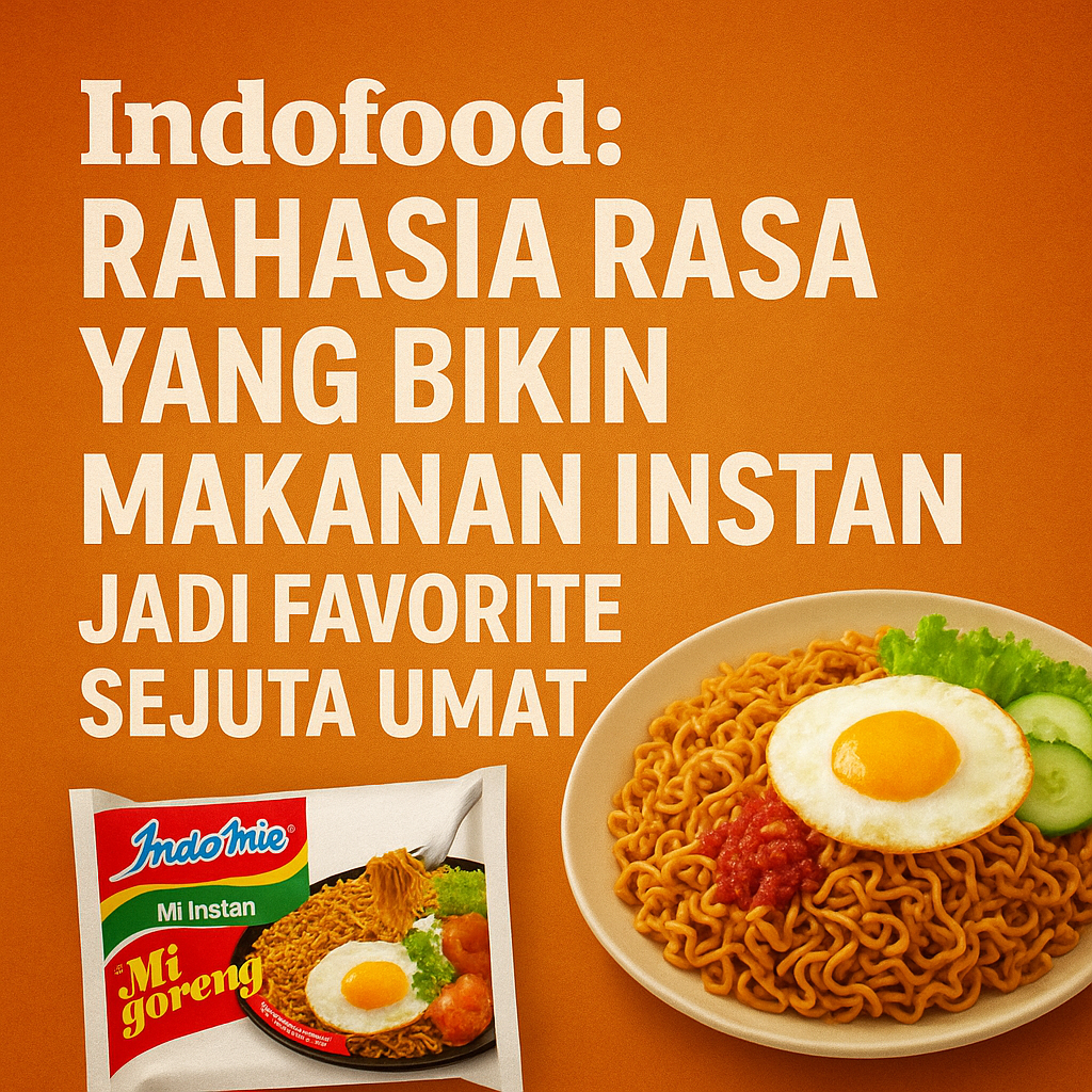 Indofood: Rahasia Rasa yang Bikin Makanan Instan Jadi Favorite Sejuta Umat
